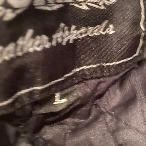 UNIK Black Leather Riding Jacket Size Large - Picture 7 of 16